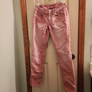 American Eagle Outfitters Sun-washed Denim Jeans Terra Cotta, Peachy, Coral Sz 2